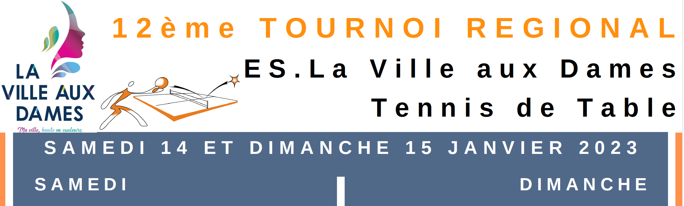 12ème tournoi régional La Ville aux Dames 2023