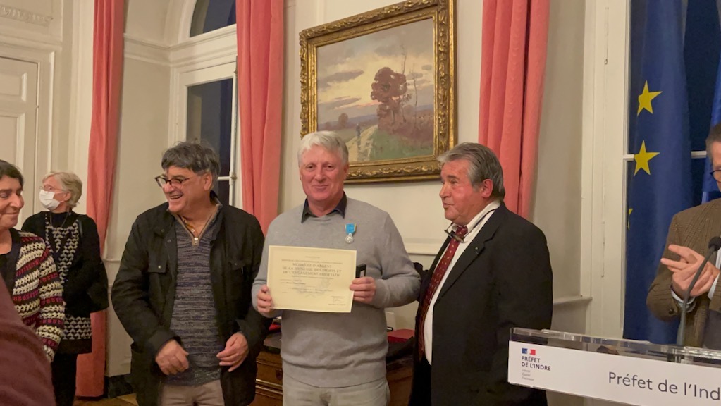 Francis Tremblais médaillé de bronze de la jeunesse et des sports