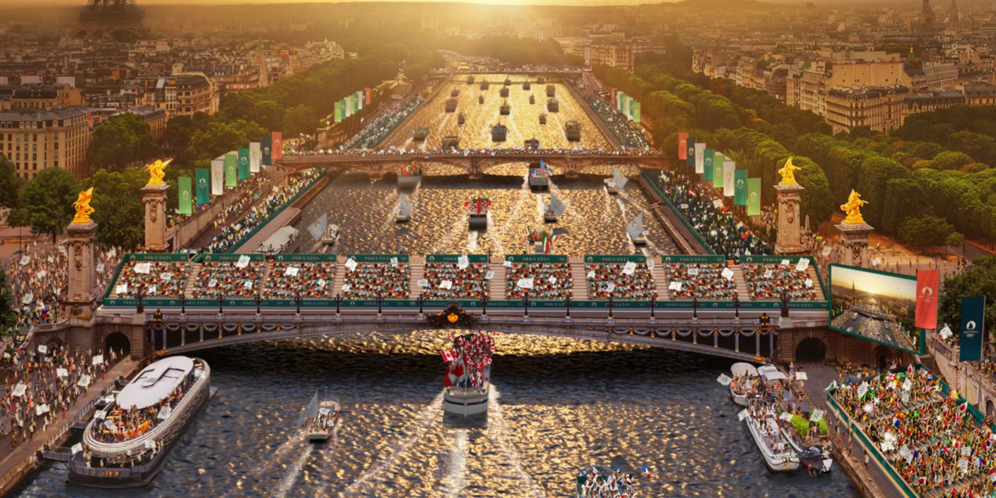J-100 avant les Jeux Olympiques de Paris 2024