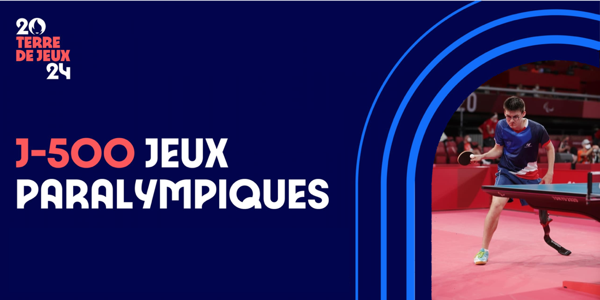 J-500 avant les Jeux Paralympiques
